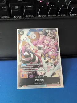 One Piece Card Perona OP06-093 SR Alt Art Wings of the Captain English NM/M - Image 1