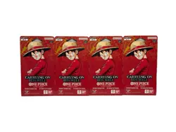 4x One Piece OP-13 Booster Packs Carrying On His Will English Sealed Bandai - Image 1