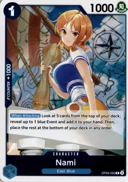 Nami (050) R Emperors in the New World OP09-050 One Piece TCG - Image 1
