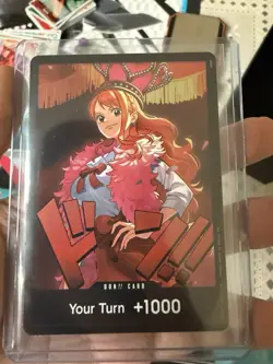 DON!! Card (Nami) Extra Booster: One Piece Heroines Edition Regular - Image 1