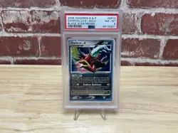 2008 POKEMON DIAMOND & PEARL BLACK STAR PROMO #DP19 DARKRAI LV.X-HOLO PSA 8 - Image 1