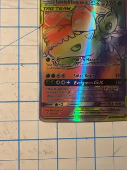 Custom Celebi&venusaur Gx Fun Fan Art (Custom Made Card) Pokemon Card - Image 5