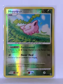 HP - Hoppip 90/132 - Reverse Holo - Secret Wonders - Pokemon Card TCG - Image 1