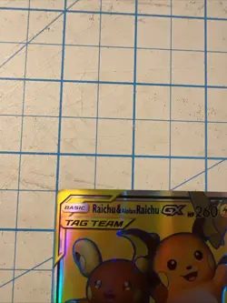 Custom Raichu&alolan Raichu Gx Fun Fan Art (Custom Made Card) Pokemon Card - Image 2