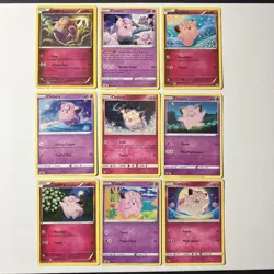 Clefairy Pokemon Card Lot of 9 Unique Art Works - 2014-2022 - Great Condition - Image 1