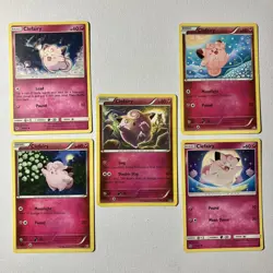 Clefairy Pokemon Card Lot of 9 Unique Art Works - 2014-2022 - Great Condition - Image 2