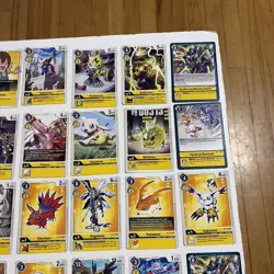 Digimon Assorted 45 cards Lot of Collectible Cards - Image 2