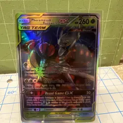 Pocket Monsters Pheromosa&buzzwole Gx Fun Fan Art Pokemon Card - Image 1