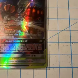 Pocket Monsters Pheromosa&buzzwole Gx Fun Fan Art Pokemon Card - Image 5