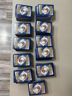 1100 Pokemon Cards -Reverse Holos Lot Bulk NEW CONDITION Unsearched - Image 1