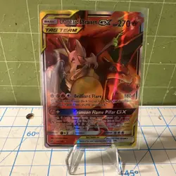 Pocket Monsters Charizard&braixen Gx Fun Fan Art Pokemon Card - Image 1