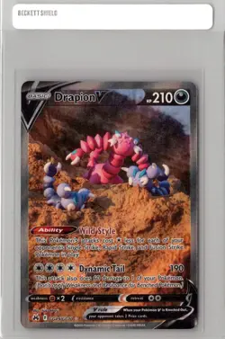Drapion V - GG49/GG70 - Pokemon TCG Crown Zenith Galarian Gallery Ultra Card NM - Image 1