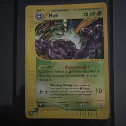 Muk Rare Pokemon Card Aquapolis 23/147 LP - Image 1