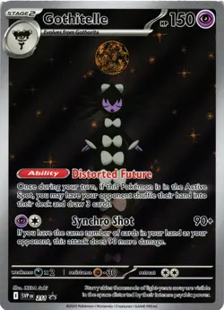 Pokemon TCG Gothitelle 211 Sv: Scarlet & Violet Promo Cards Holo NM - Image 1