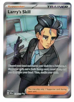 Larry's Skill 139/131 Prismatic Evolutions Pokemon Card - Image 1