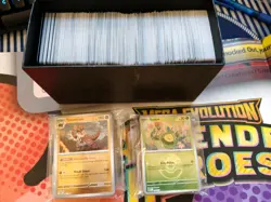 Pokemon Full ETB Bulk Cards 700+. 140+ holo or reverse holo. ASC and POR only - Image 1