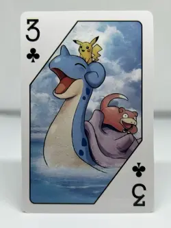 PIKACHU LAPRAS SLOWPOKE - JAPANESE POKER CARD 2026 - POKEMON PSA CGC BGS TAG TCG - Image 1