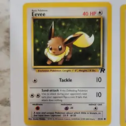 Pokemon TCG Team Rocket Eevee, Dark Flareon, Jolteon, Vaporeon Card Lot 2000 - Image 2