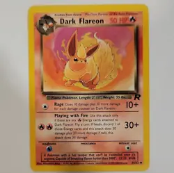 Pokemon TCG Team Rocket Eevee, Dark Flareon, Jolteon, Vaporeon Card Lot 2000 - Image 4