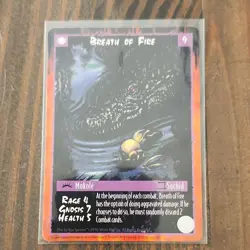 Werewolf: The Apocalypse Breath of Fire Mokole Combat Cards White Wolf 1996 Lot - Image 2