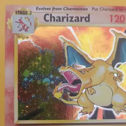 Pokemon TCG Charizard Base Set 2 Holo Rare Card 4/130 120 HP 2000 Vintage - Image 4