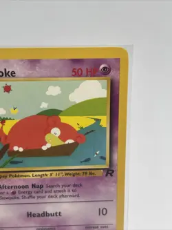 SLOWPOKE Team Rocket Set 67/82 Common Pokemon Card Unlimited NM 2000 - Image 4