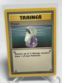 Potion - Base Set - 94/102 - Common Trainer - Pokemon Card - Unlimited - NM - Image 2