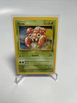 Paras - Jungle Set - 59/64 - Common - Pokemon Card - Unlimited - NM - Image 1