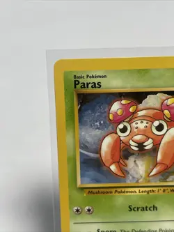 Paras - Jungle Set - 59/64 - Common - Pokemon Card - Unlimited - NM - Image 3