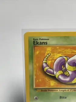 Vintage Pokemon Card Ekans 56/82 Team Rocket Unlimited NM-Mint Condition - Image 3
