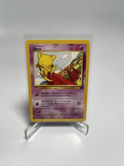 ABRA - Team Rocket Set - 49/82 - Common - Pokemon Card - Unlimited - NM - Image 1