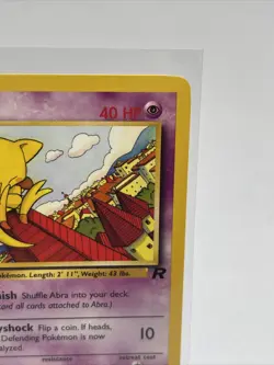 ABRA - Team Rocket Set - 49/82 - Common - Pokemon Card - Unlimited - NM - Image 4