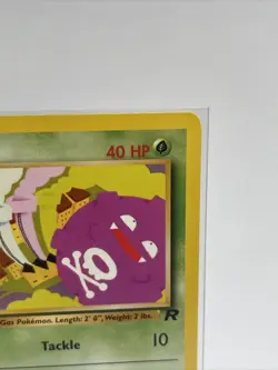 KOFFING - Team Rocket Set - 58/82 VINTAGE WOTC- Pokemon Card - Unlimited - NM - Image 4