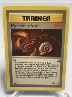 Pokemon Card Mysterious Fossil 62/62 Fossil Unlimited WOTC NM-Mint - Image 2