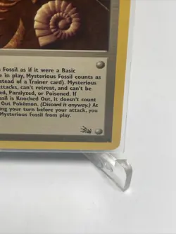 Pokemon Card Mysterious Fossil 62/62 Fossil Unlimited WOTC NM-Mint - Image 5