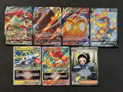Pokemon TCG 7 Card Ultra Rare Lot! Various Conditions! See Description! - Image 1