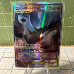 Custom Latia’s&latios Gx Fun Fan Art (pocket Monsters) Pokemon Card - Image 1