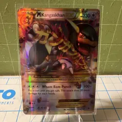 Pocket Monsters M Kangaskhan Ex Fun Fan Art Pokemon Card - Image 1
