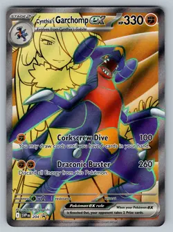 Cynthia's Garchomp ex Promo SV: Scarlet & Violet Promo Cards 204 NM - Image 1