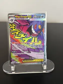 Pokemon Mega Gengar EX Full Art Holo Card 269/217 350 HP 230 Attack - Image 3