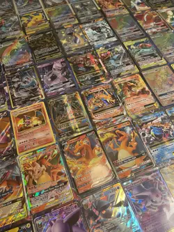 Pokemon Card Lot 100 Official TCG Cards UR Included or EX GX V MEGA+HOLOS *READ* - Image 2