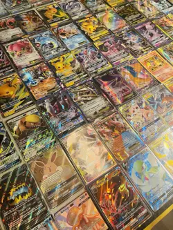Pokemon Card Lot 100 Official TCG Cards UR Included or EX GX V MEGA+HOLOS *READ* - Image 3