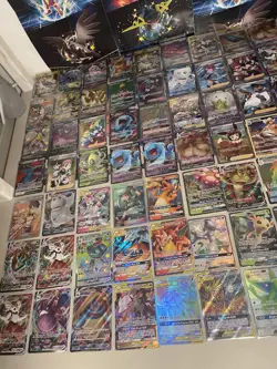 Pokemon Card Lot 100 Official TCG Cards UR Included or EX GX V MEGA+HOLOS *READ* - Image 5