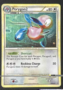 Pokemon Card - Porygon2 HGSS Black Star Promos HGSS23 Promo - Image 1