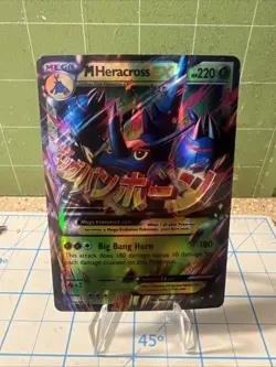 Pocket Monsters M Heracross Ex Fun Fan Art Pokemon Card - Image 1