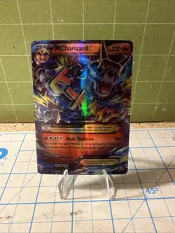 Custom M Charizard Ex Fun Fan Art (Custom Card) Pokemon Card - Image 1