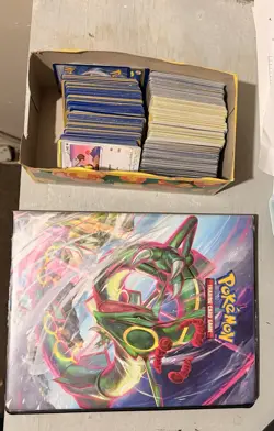 Pokimon Mixed Card Lot With Album - Image 1