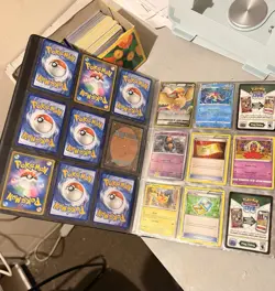 Pokimon Mixed Card Lot With Album - Image 5