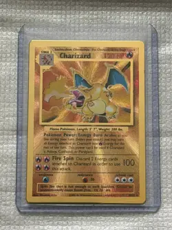 Pokemon Celebrations Charizard Ultra Premium Collection Gold Metal Card 4/102 - Image 1
