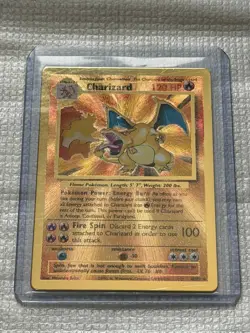 Pokemon Celebrations Charizard Ultra Premium Collection Gold Metal Card 4/102 - Image 2
